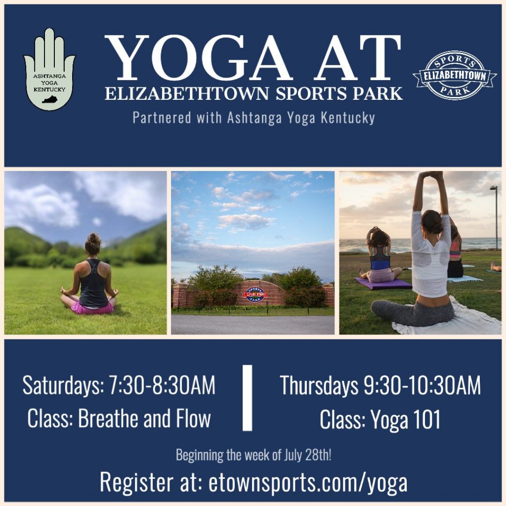 Yoga in the Park Elizabethtown Sports Park